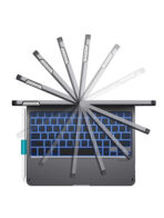 WiWU Waltz Rotating Magic Smart Keyboard Case
