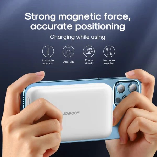 JOYROOM JR-W020 20W Mini magnetic wireless power bank 10000mah