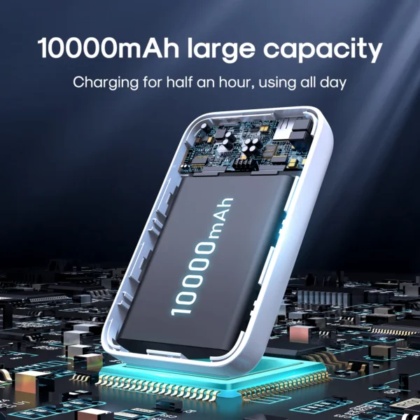 JOYROOM JR-W020 20W Mini magnetic wireless power bank 10000mah